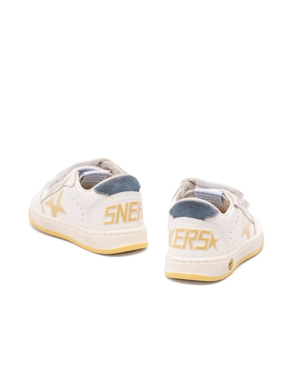 BALLSTAR STRAP WITH PRINTED STAR NAPPA UPPER TOE STRAP AND SPUR SUEDE HEEL