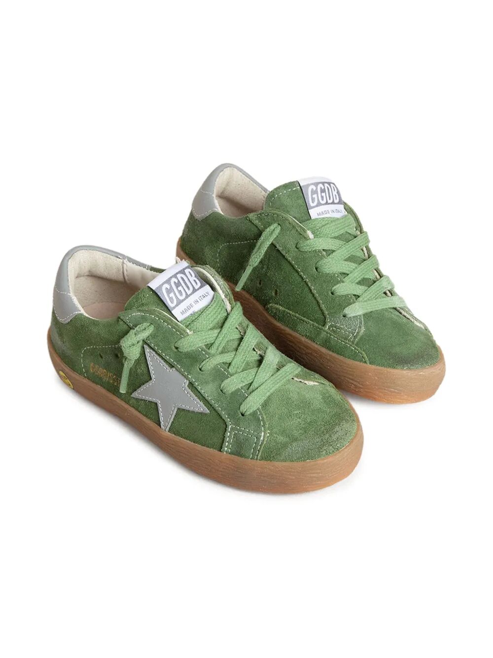 SUPER STAR SUEDE UPPER LEATHER STAR AND HEEL