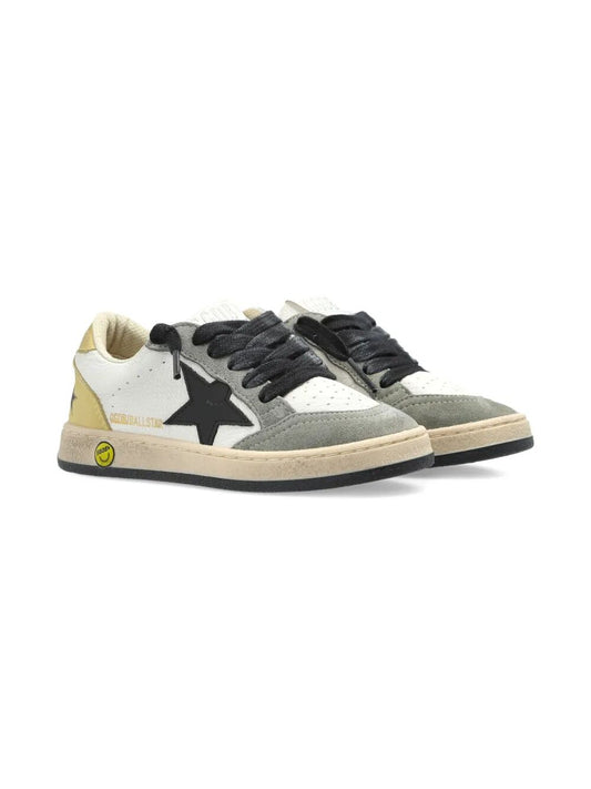 BALLSTAR NAPPA UPPER SUEDE TOE LEATHER STAR NABUK HEEL AND SPUR