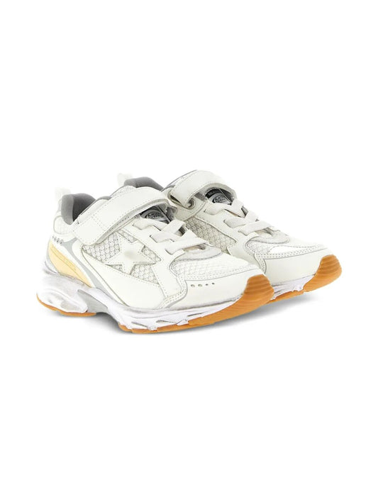 LIGHTSTAR NET AND LEATHER UPPER LEATHER STAR NET HEEL LAMINATED SPUR