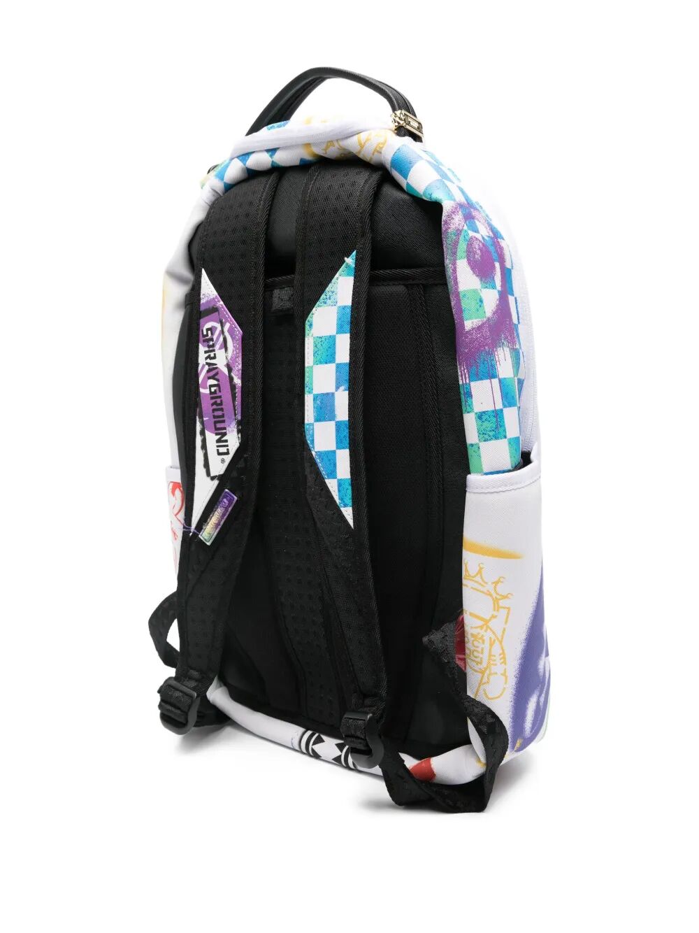 SHARK CENTRAL STENCILS WHITE DLXSV BACKPACK