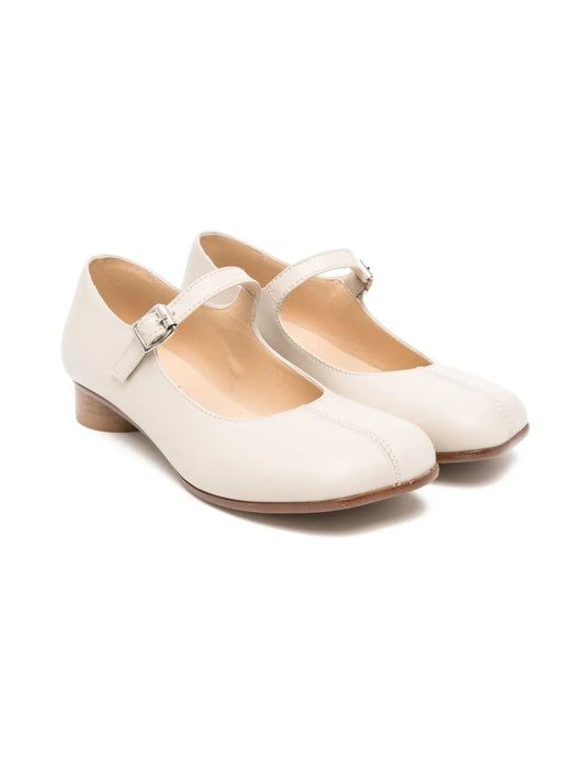 ANATOMICAL TOE BUCKLED MARY JANE WITH ROUNDED HEEL 2 CM