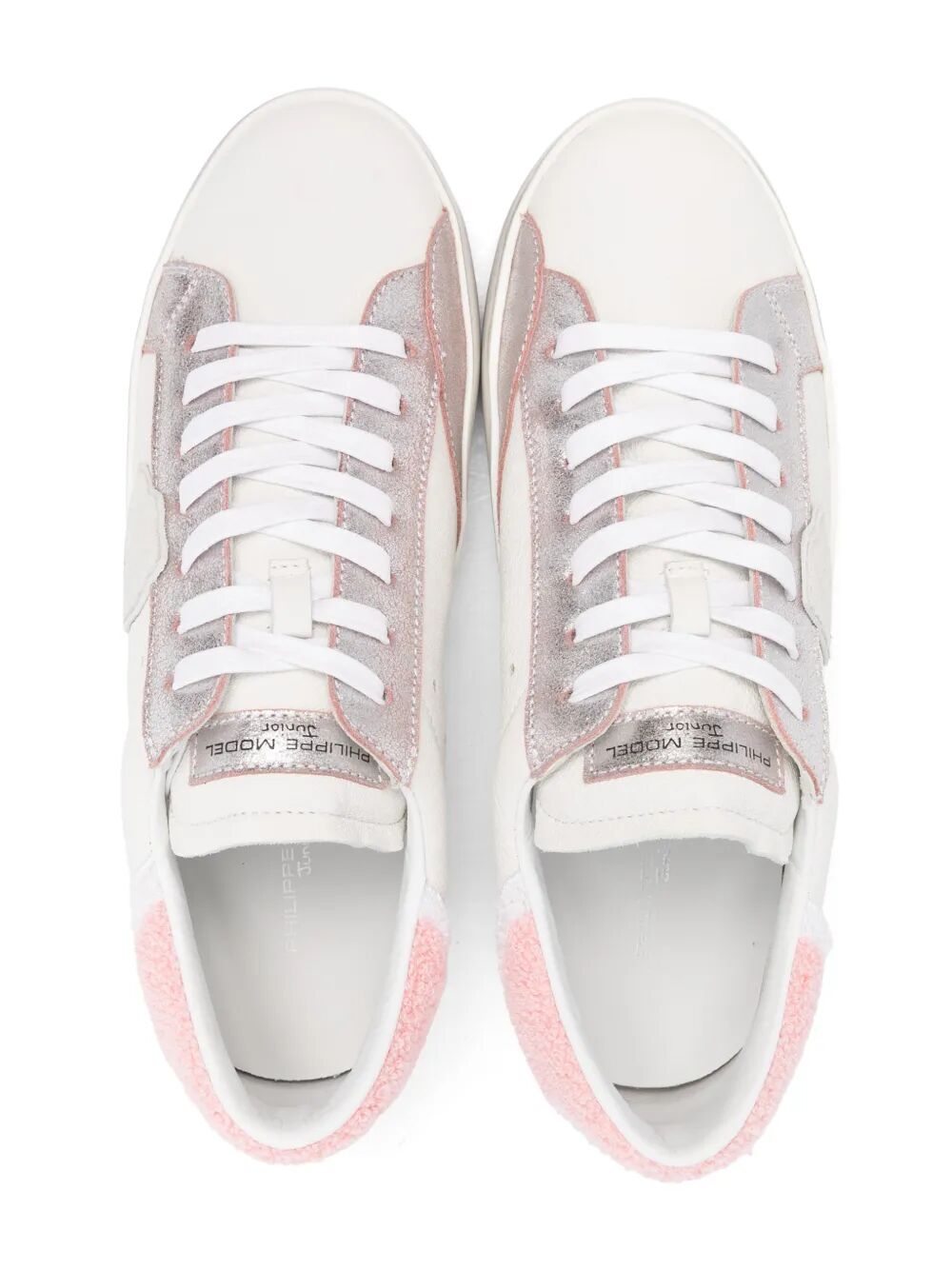 PRSX LEATHER AND SPONGE HEEL TAB WITH EMBROIDERED LOGO LOW SNEAKERS