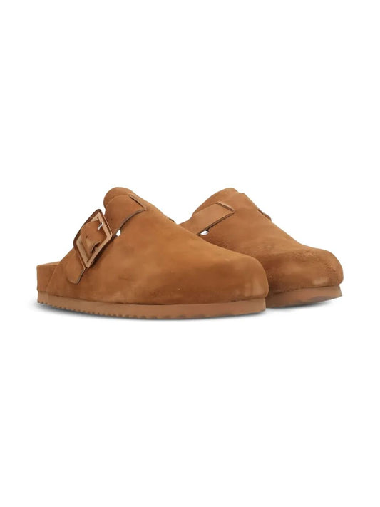 COW SUEDE SABOT