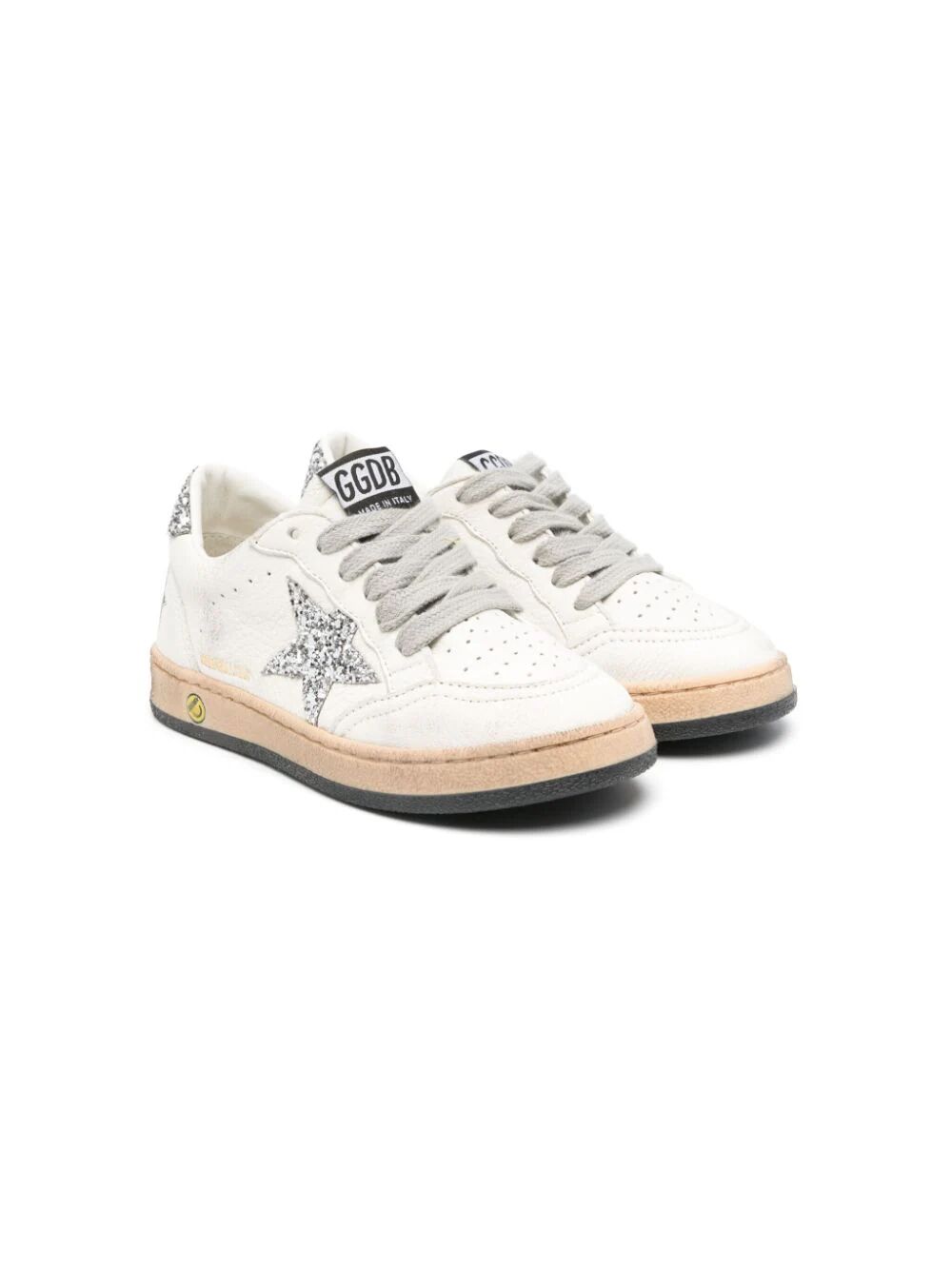 BALLSTAR NAPPA UPPER GLITTER STAR AND HEEL