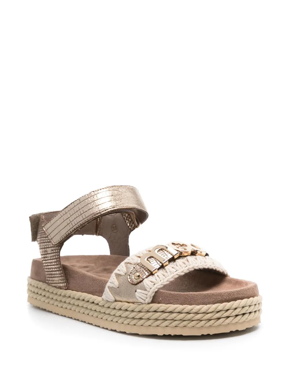 ROPE SANDAL WITH BACK STRAP