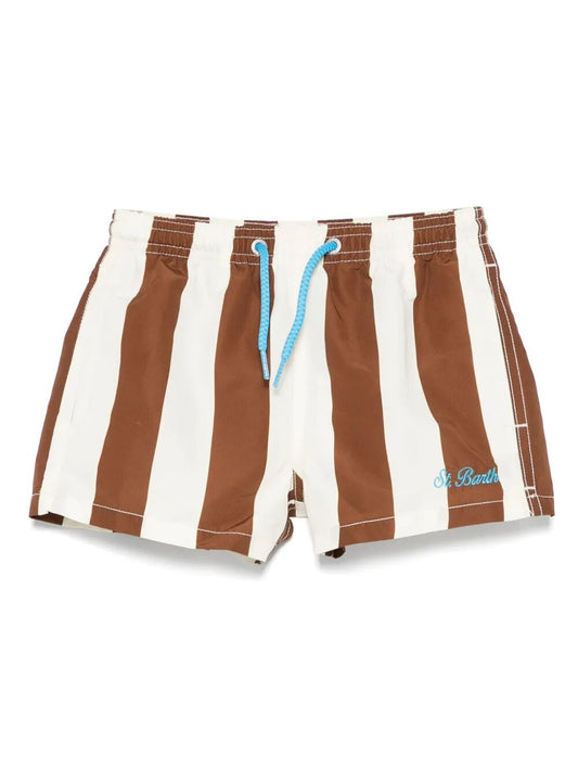 JEAN PRINTED BOY SWIM SHORT