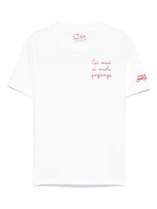 PORTOFINO JR T-SHIRT WITH EMBROIDERY