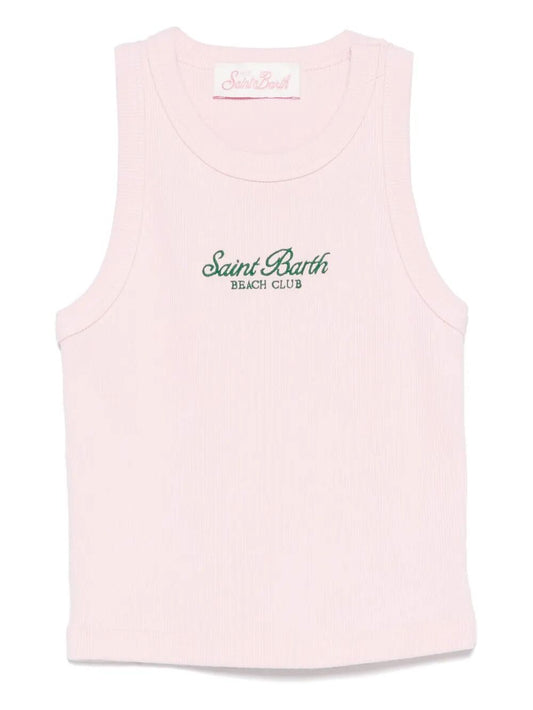 BLUE JR SINGLE SHOULDER RIB TOP