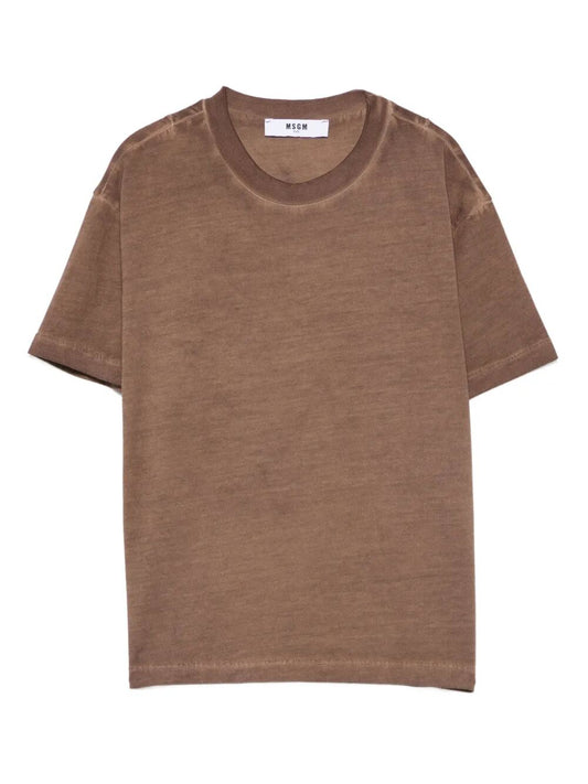 WASHED JERSEY T-SHIRT