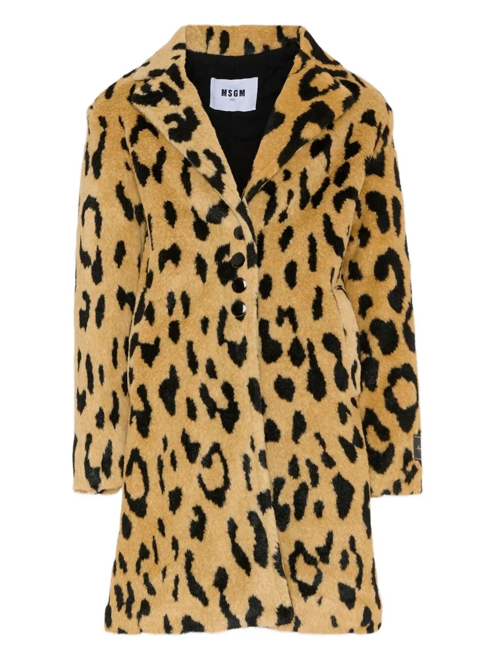 LONG ANIMALIER FUR COAT