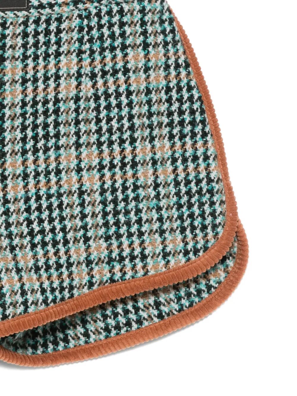 PRINCE OF WALES CLOTH VELVET SHORTS