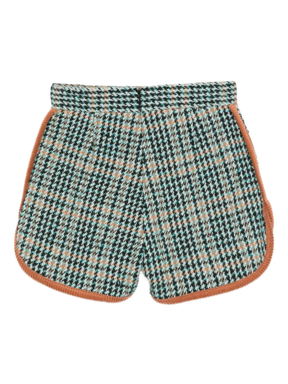 PRINCE OF WALES CLOTH VELVET SHORTS