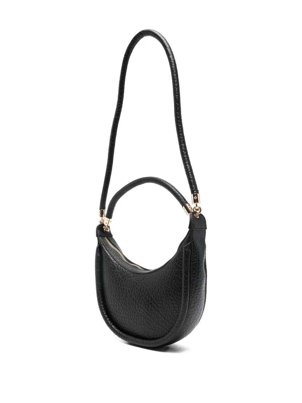 HAMMERED ECO-LEATHER BAG SHOULDER