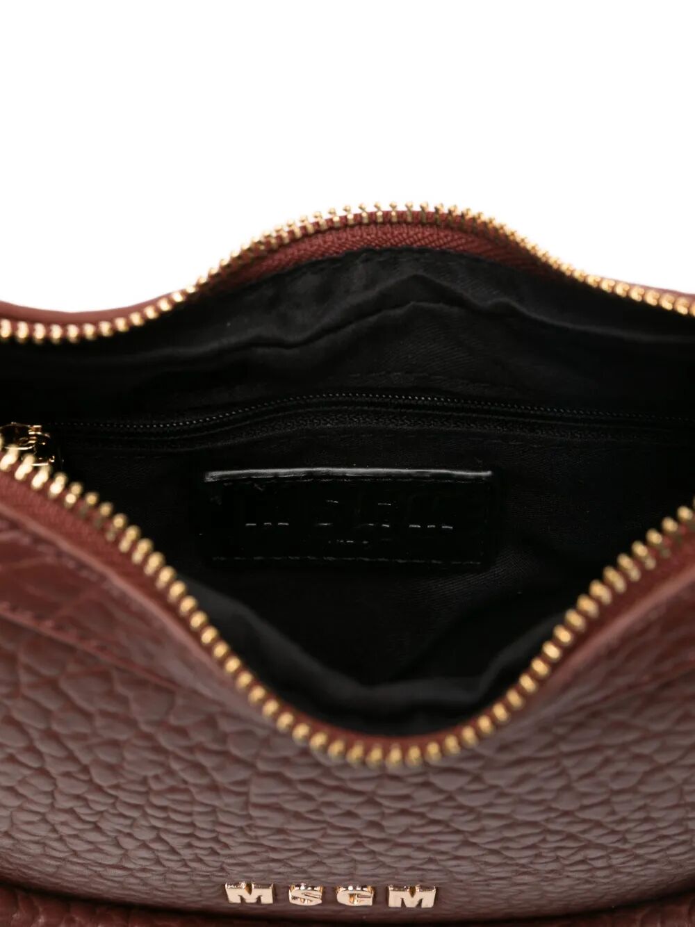 HAMMERED ECO-LEATHER BAG SHOULDER