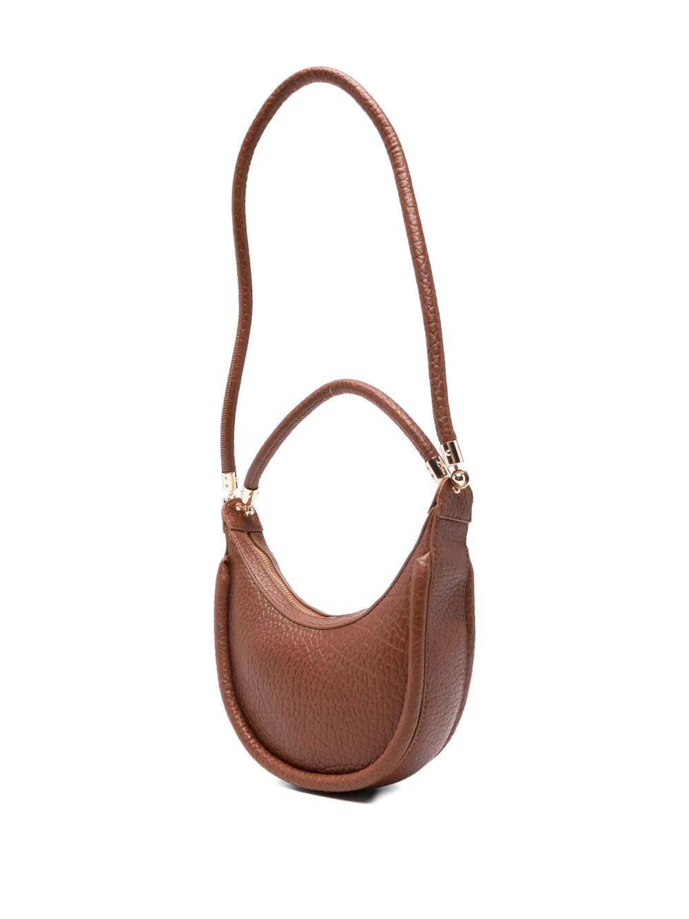 HAMMERED ECO-LEATHER BAG SHOULDER