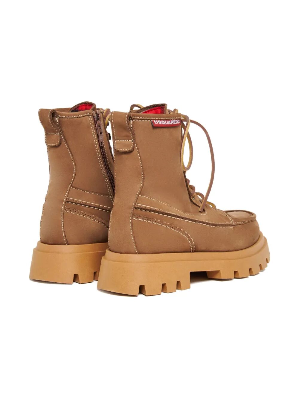 EXPLORER ANKLE BOOTS LEATHER WITH LOGOED LABEL SEWN ON SIDE