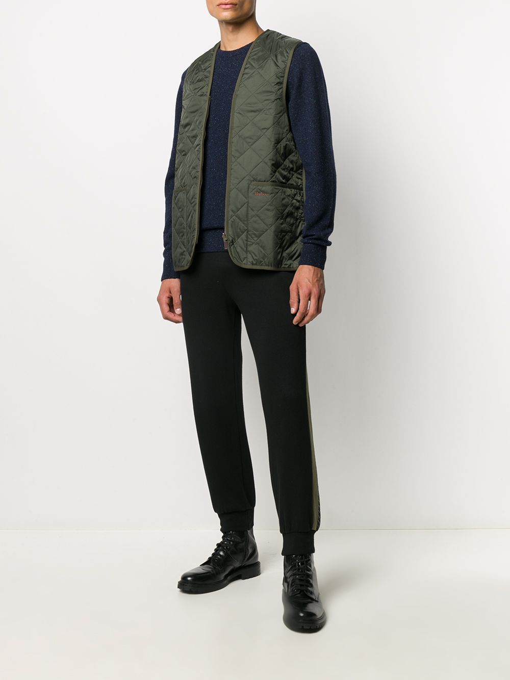 QUILTED WAISTCOAT/ZIP-IN LINER