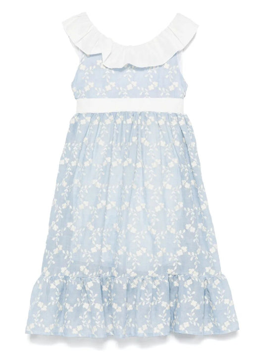 ABITO C/COLLO VOLANT