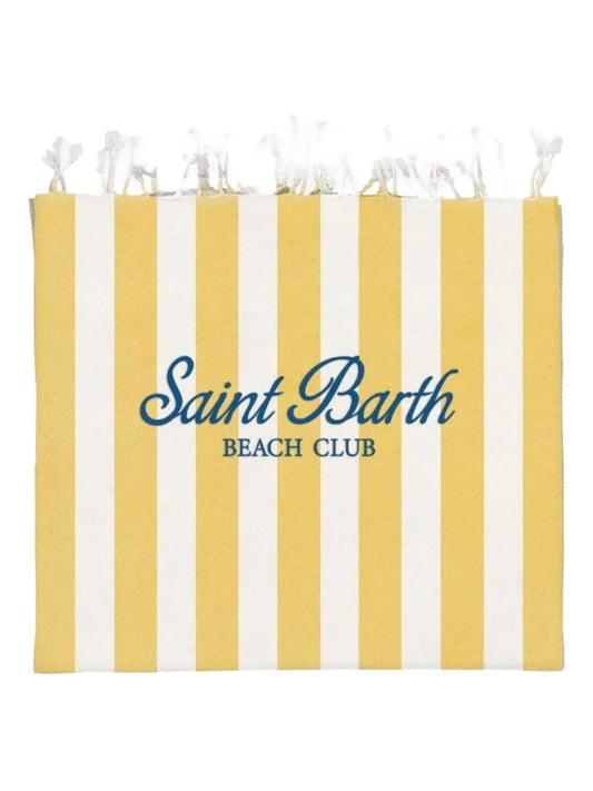 FOUTAS LIGHT N ULTRA LIGHT BEACH TOWEL WITH FRINGE