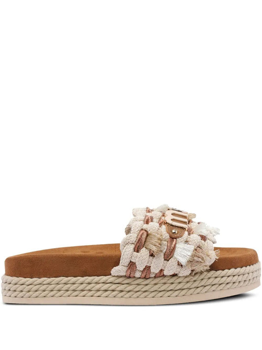 MONOBAND ROPE SANDAL FRINGES