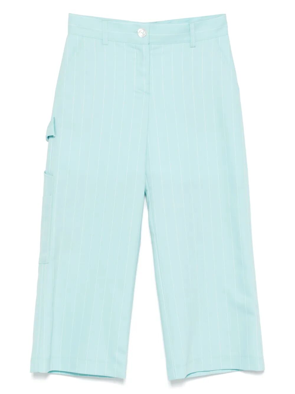 PINSTRIPED PANTS RELAXED