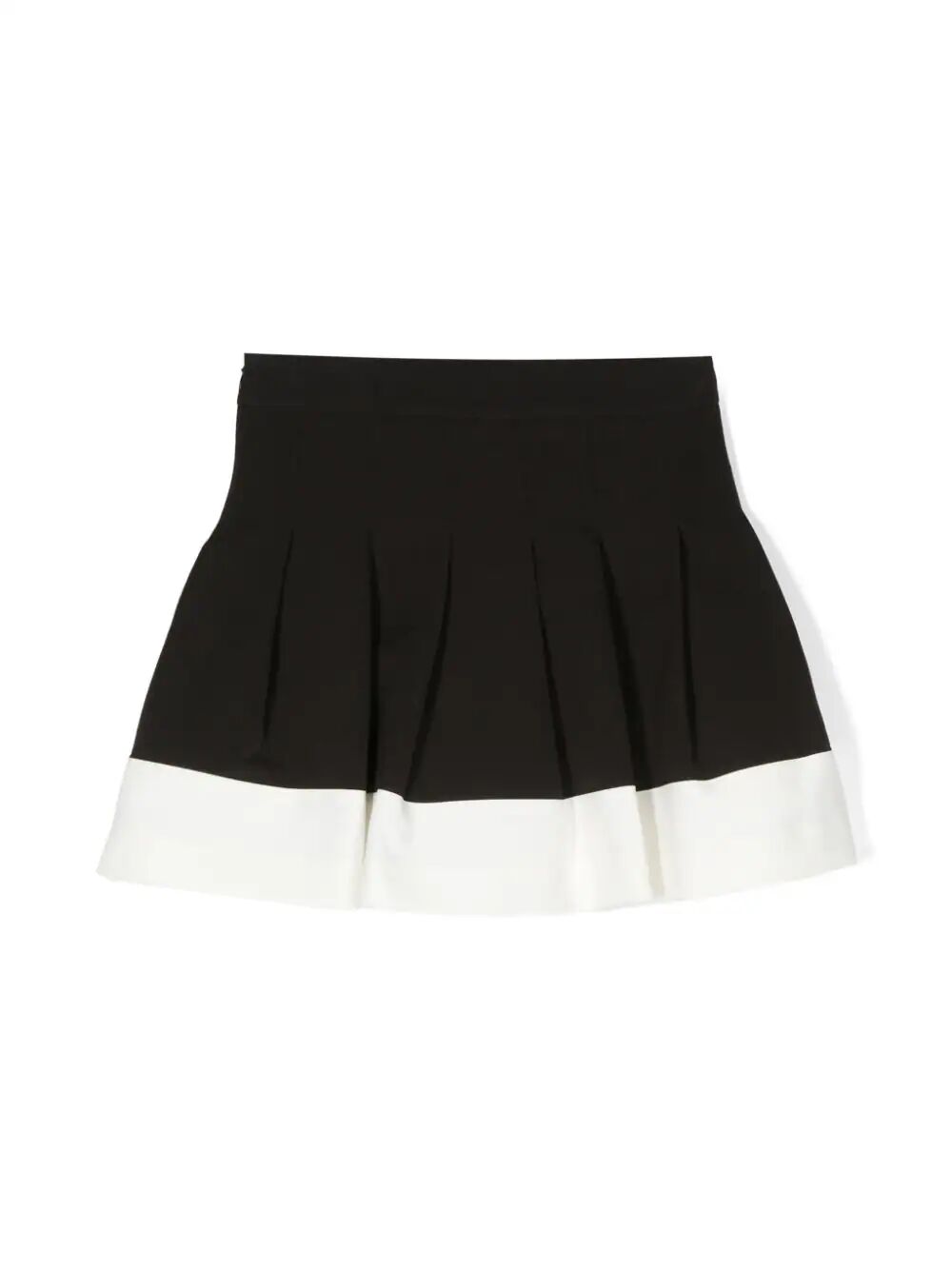 CREPE PLEATED SKIRT