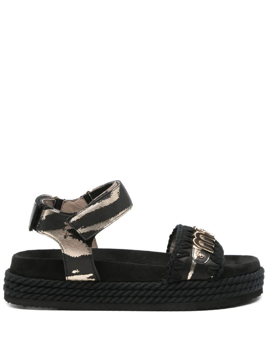 ROPE SANDAL WITH BACK STRAP