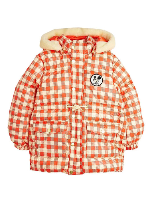 RITZRATZ PATCH GINGHAM AOP HEAVY PUFFER