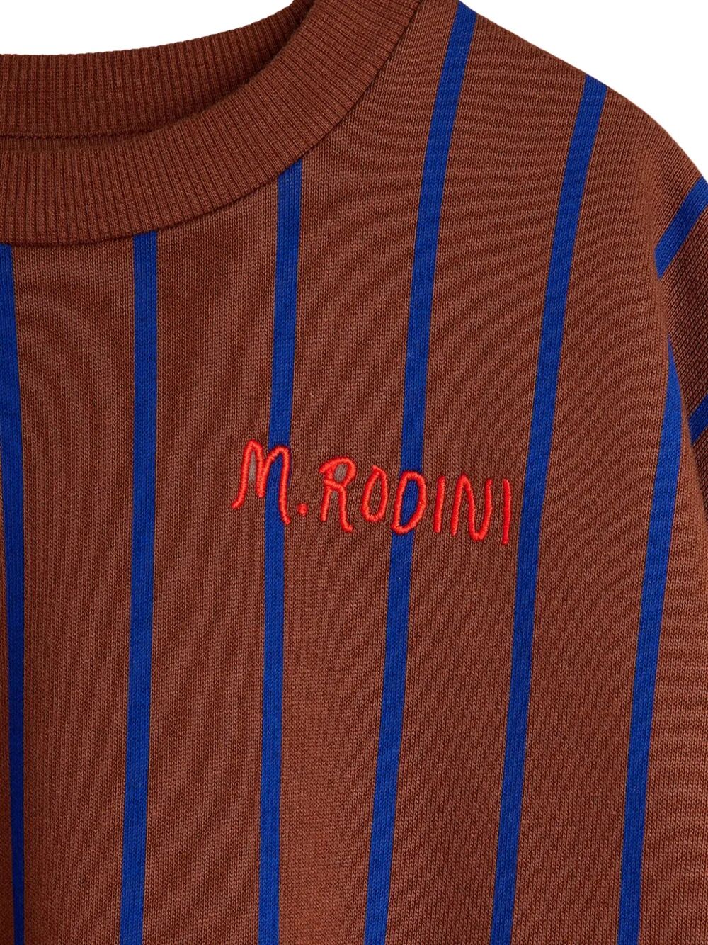 VERTICAL STRIPE AOP SWEATSHIRT