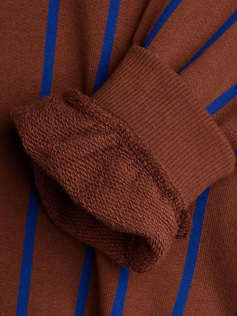 VERTICAL STRIPE AOP SWEATSHIRT