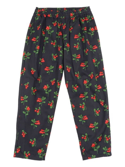LINGONBERRIES AOP WOVEN TROUSERS