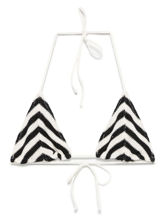 LEAH FULL ADJUSTABLE TRIANGLE BIKINI TOP WITH REMOVABLE PADDING